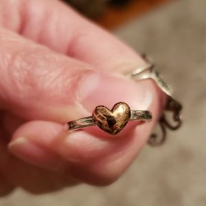 Silpada heart ring. Size 5